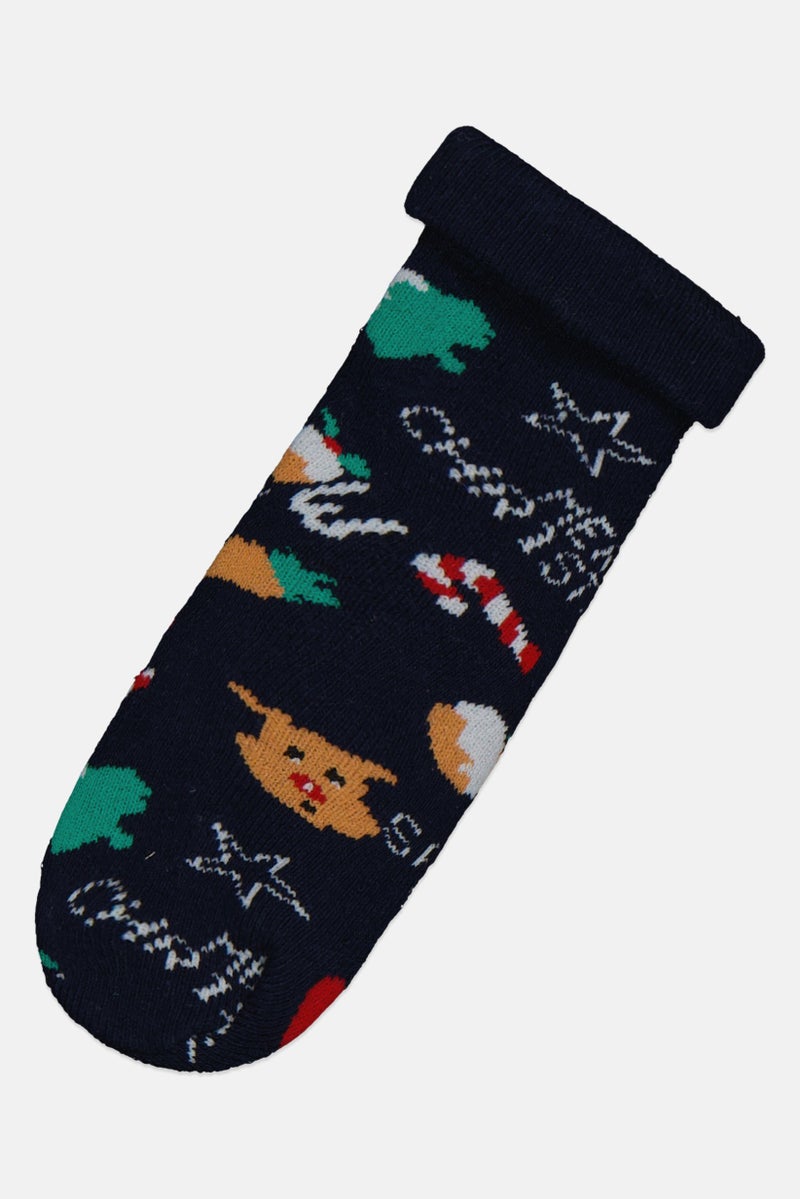 Lefties Toddlers Boy 1 Pair Graphic Print Socks, Multicolor - Image 4